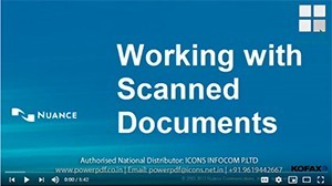 Working With Scanned